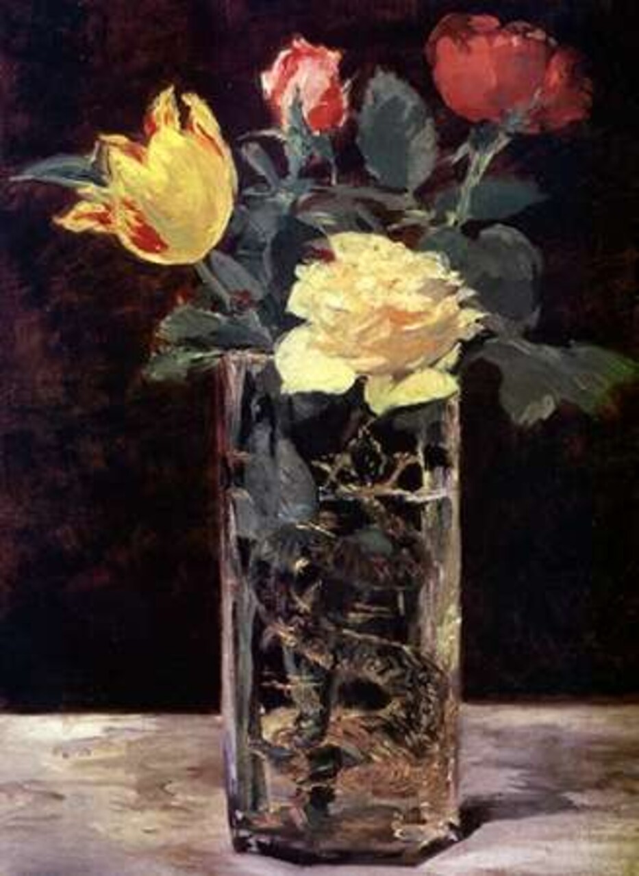 Vase of Flowers Poster Print by Edouard Manet - Item # VARPDX373526